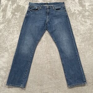 Polo Ralph Lauren Jeans Mens 36x32 Blue Varick Slim Straight Denim Pants